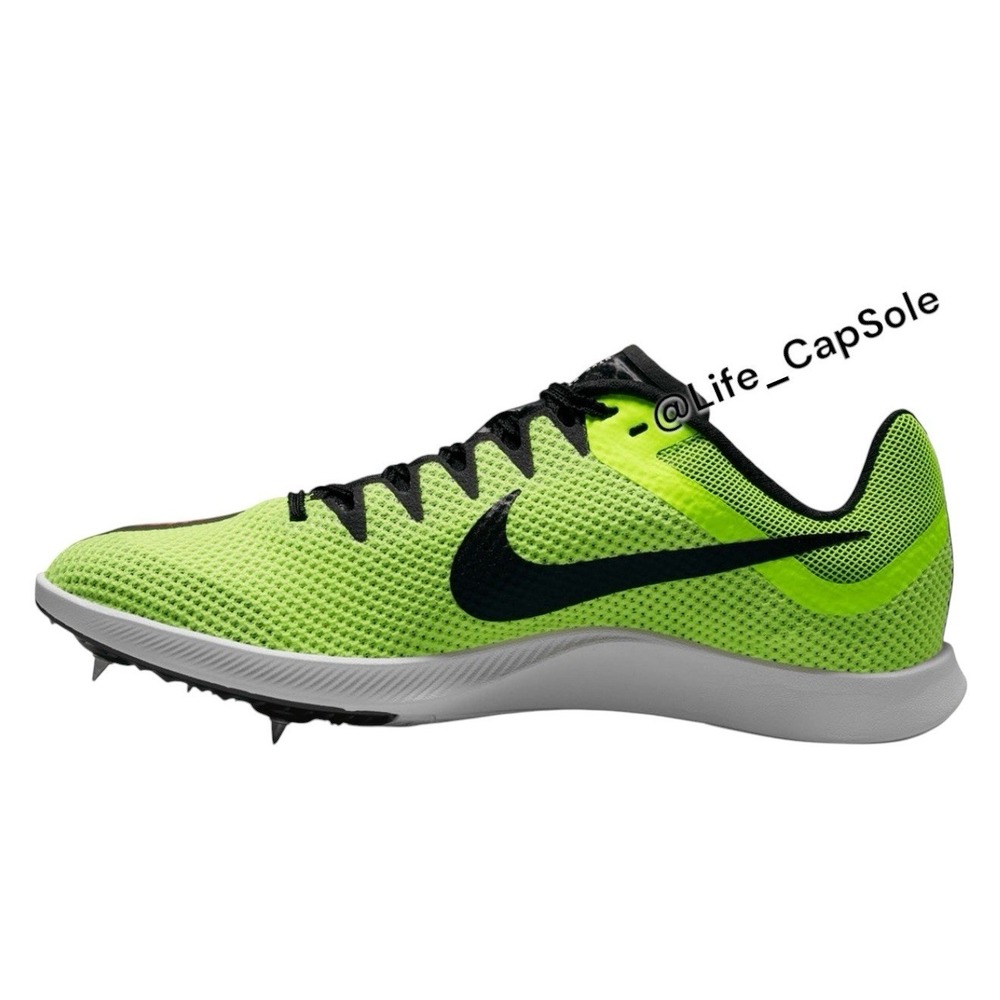 Size 12 Nike Zoom Rival Distance DC8725-601 Red Volt Running Spikes Shoes Men's - Picture 3 of 7